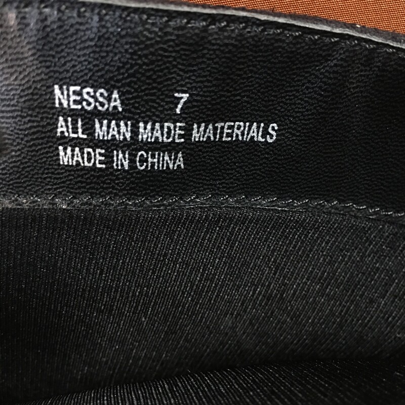 115-058 Nessa, Black, Size: 7