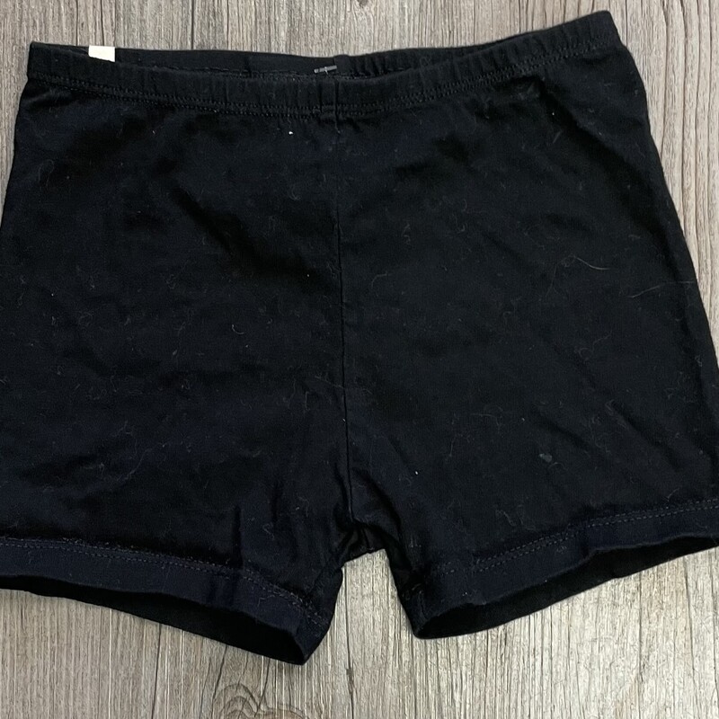 Mini Mioche Shorts, Black, Size: 6Y