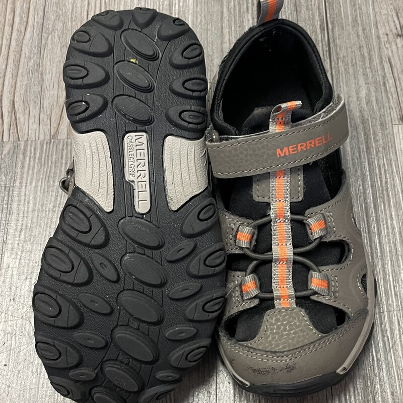 Merrel Sandals, Grey, Size: 12Y
