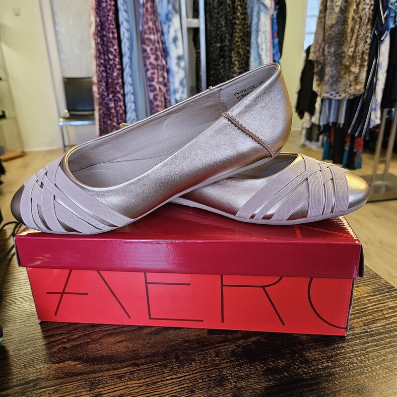 New Aerosoles Ballet Flat, Rosegold, Size: 9.5, $70.99