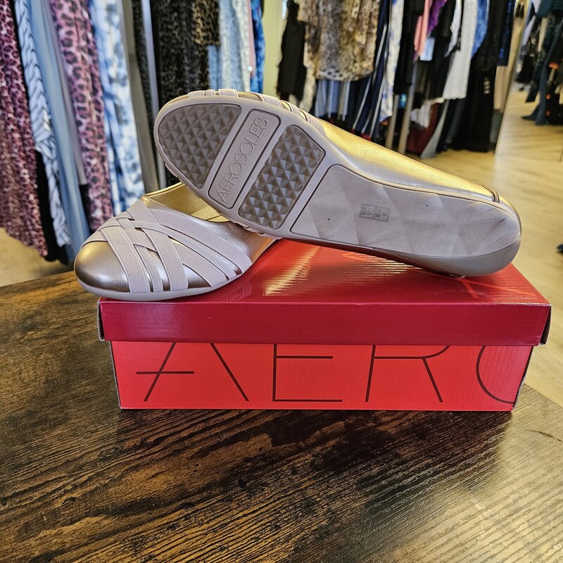 New Aerosoles Ballet Flat, Rosegold, Size: 9.5, $70.99