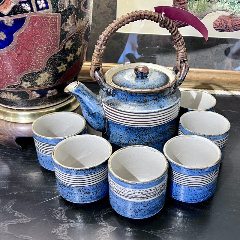 Coffee/tea Pot & 6 Cups
