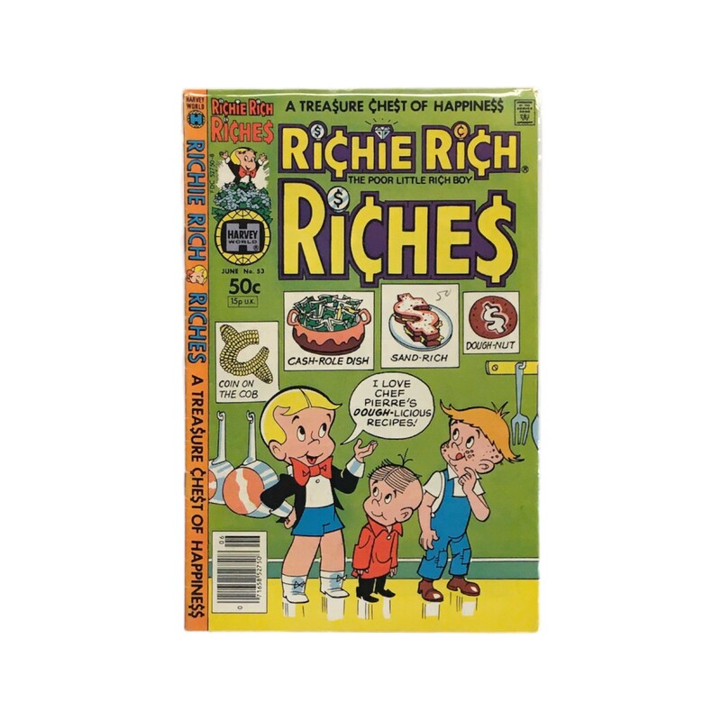 Riches #53, Book

Located at Pipsqueak Resale Boutique inside the Vancouver Mall or online at:

#resalerocks #pipsqueakresale #vancouverwa #portland #reusereducerecycle #fashiononabudget #chooseused #consignment #savemoney #shoplocal #weship #keepusopen #shoplocalonline #resale #resaleboutique #mommyandme #minime #fashion #reseller                                                                                                                                      All items are photographed prior to being steamed. Cross posted, items are located at #PipsqueakResaleBoutique, payments accepted: cash, paypal & credit cards. Any flaws will be described in the comments. More pictures available with link above. Local pick up available at the #VancouverMall, tax will be added (not included in price), shipping available (not included in price, *Clothing, shoes, books & DVDs for $6.99; please contact regarding shipment of toys or other larger items), item can be placed on hold with communication, message with any questions. Join Pipsqueak Resale - Online to see all the new items! Follow us on IG @pipsqueakresale & Thanks for looking! Due to the nature of consignment, any known flaws will be described; ALL SHIPPED SALES ARE FINAL. All items are currently located inside Pipsqueak Resale Boutique as a store front items purchased on location before items are prepared for shipment will be refunded.