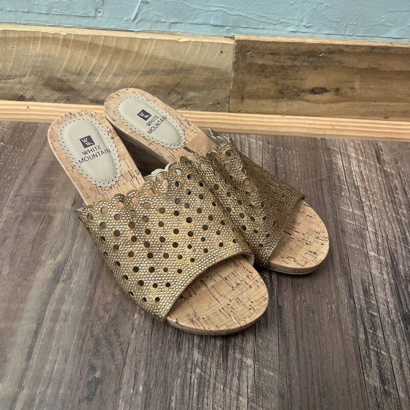 White Mountain Sandals, Tan, Size: Shoes 9.5
