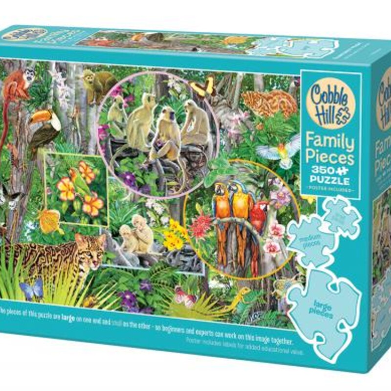 Rainforest Family Puzzle