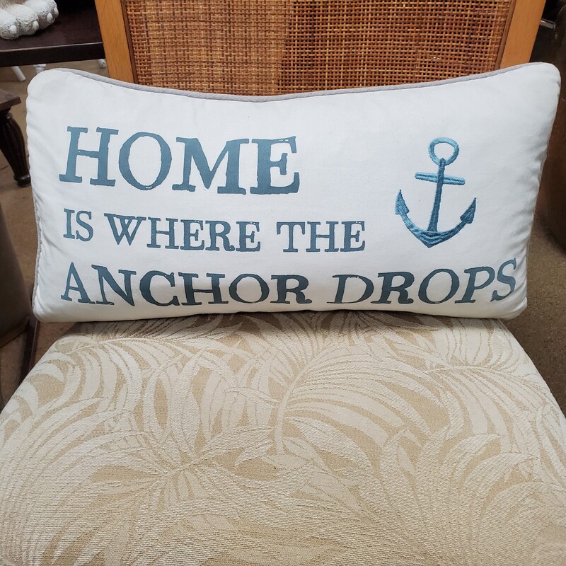 Down Anchor Pillow