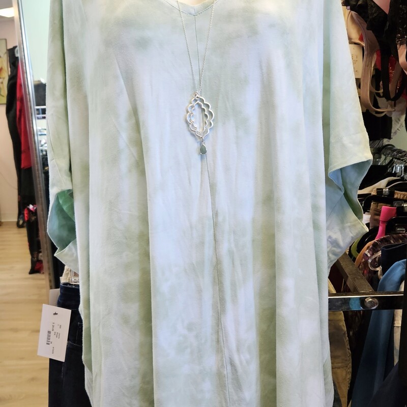 New Ayrtight Tunic, Matcha Tie-Dye, Size: XL, $187.99