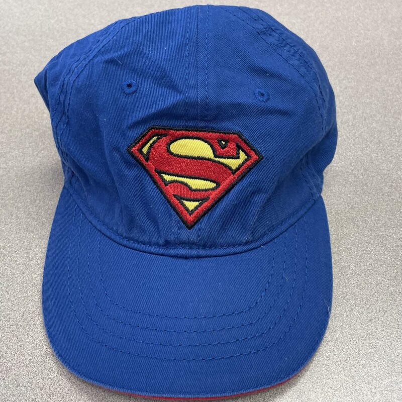 Superman Baseball Cap, Blue, Size: 4-6Y