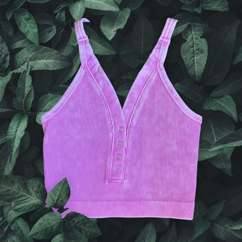 Bubblegum Button Bralette