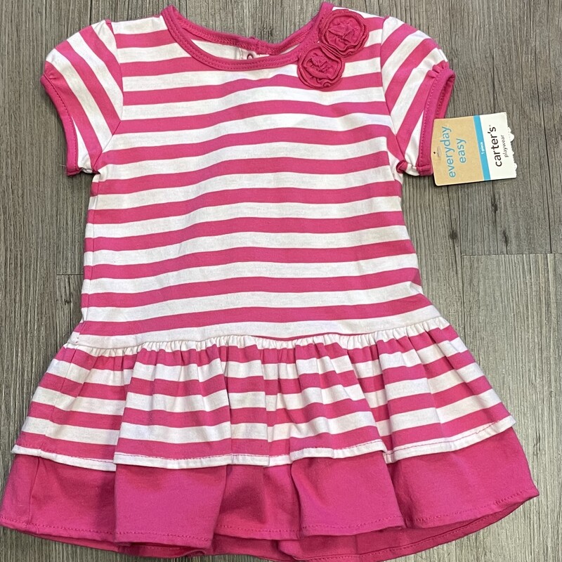 Carters Dress, Pink, Size: 12M
NEW