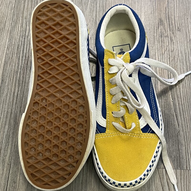 Vans Shoes, Yellow/b, Size:<br />
3.5YMen<br />
5YWomen