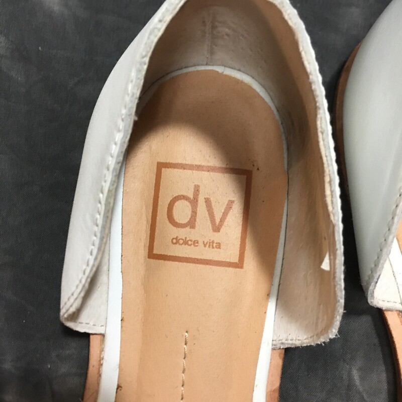 Dolce Vita, White, Size: 8.5