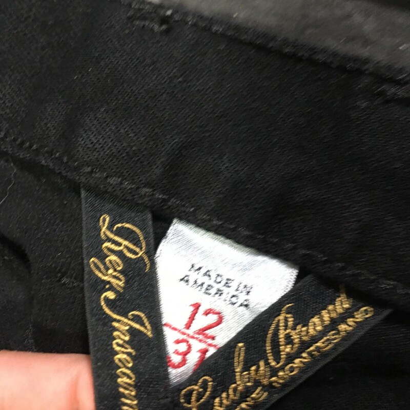 Lucky Brand, Black, Size: 12/31