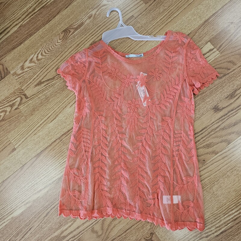 NEW MAURICES SHIRT, ORANGE, Size: LARGE