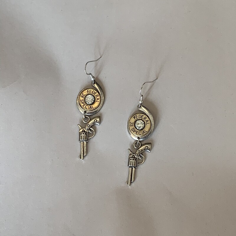 These beautiful earrings measure 2.75 inches long!