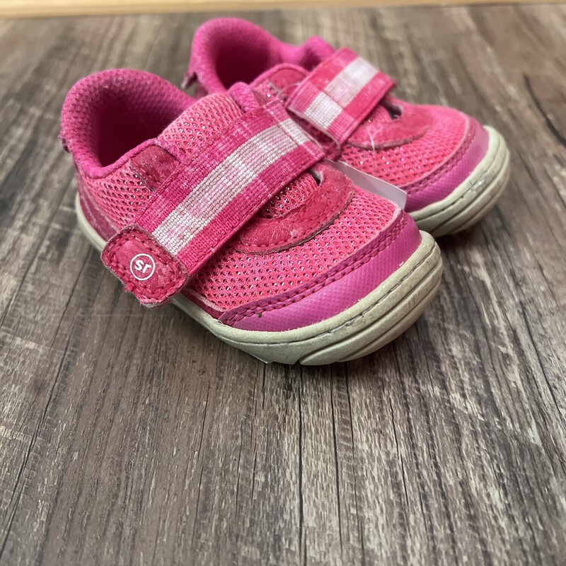 Striderite Pink Baby Shoe