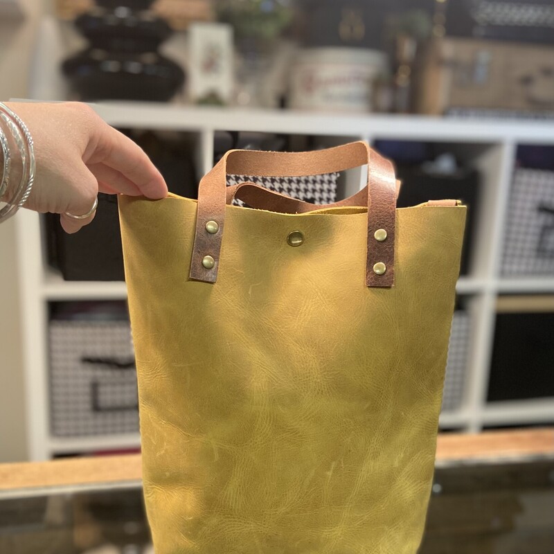 Must/brwn Leather Purse