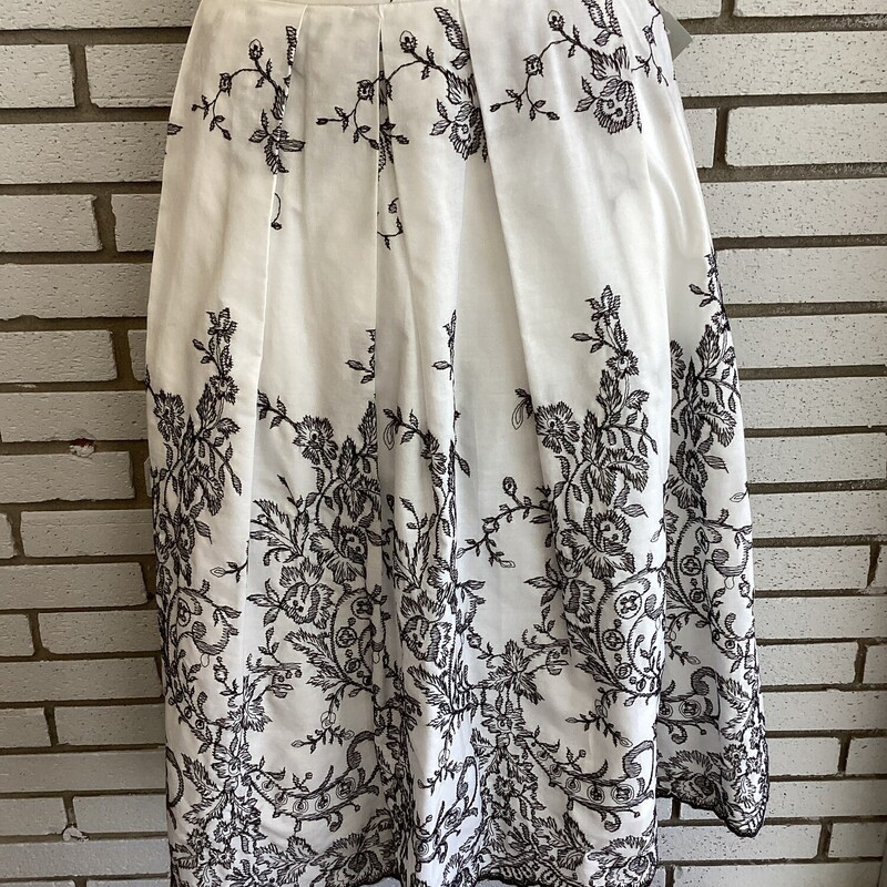 Pleated Prt Skirt