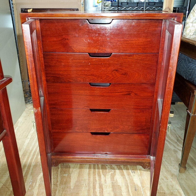 Rosewood Cabinet Drawers