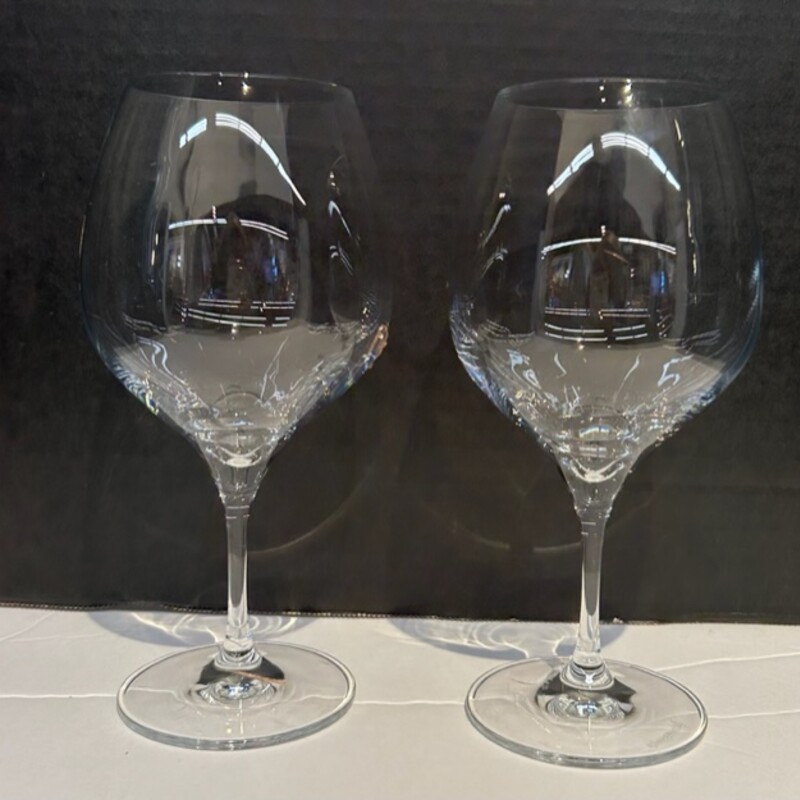 Set of 2 Ravenscroft Wine Glasses
Clear Size: 4.5 x 8.5H