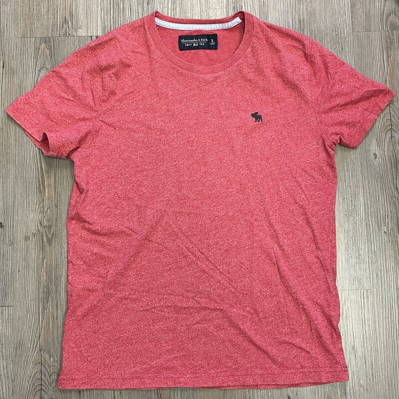 Abercrombie Tee, Red, Size: 12-14Y
Original Size S