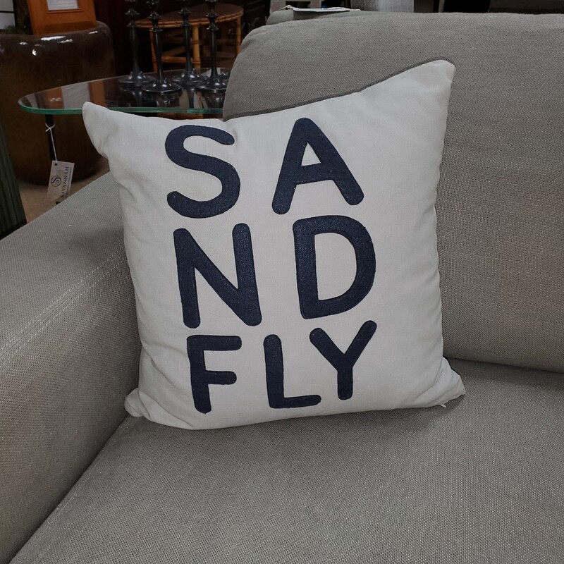 SandFly Pillow-Word Art
