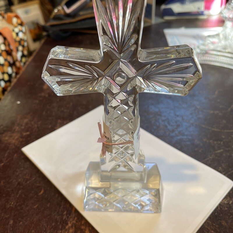 Waterford Crystal Cross, None, Size: None