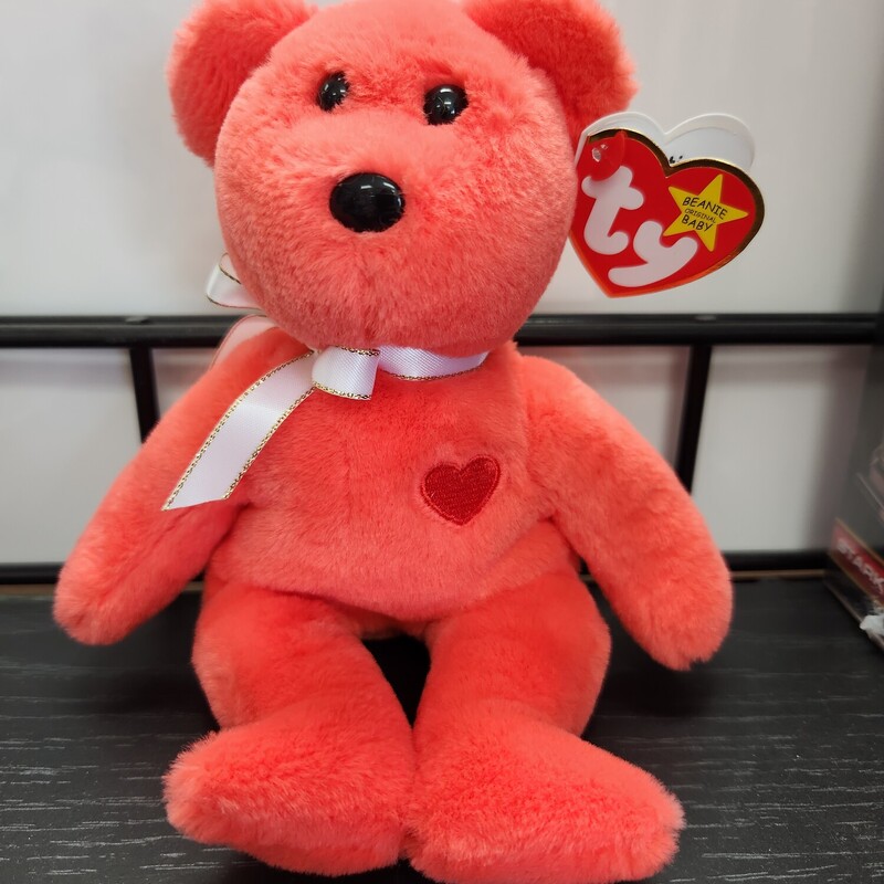 Valentino The Bear, Red, Size: Plush