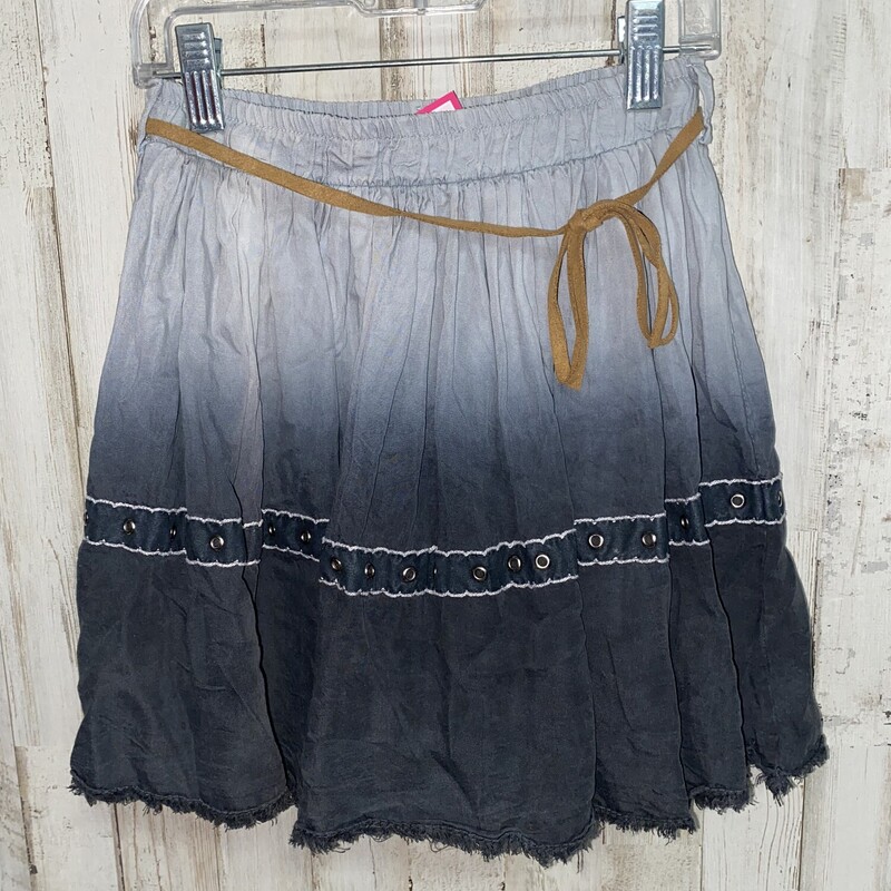 NEW 10/12 Grey Dye Skirt, Grey, Size: Girl 10 Up