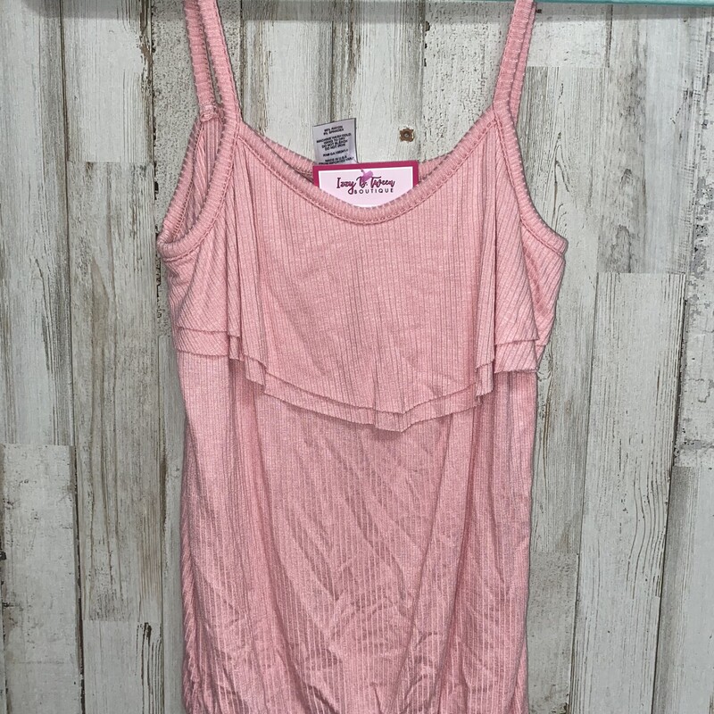 NEW 10/12 Pink Ribbed Cam, Pink, Size: Girl 10 Up
