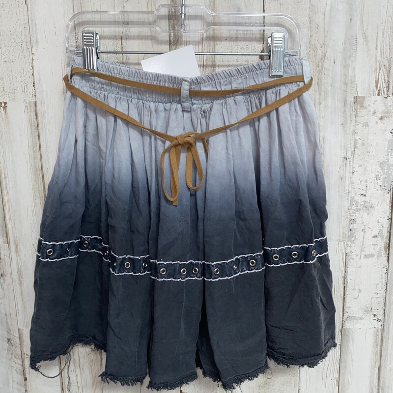 NEW 14 Grey Dye Skirt, Grey, Size: Girl 10 Up