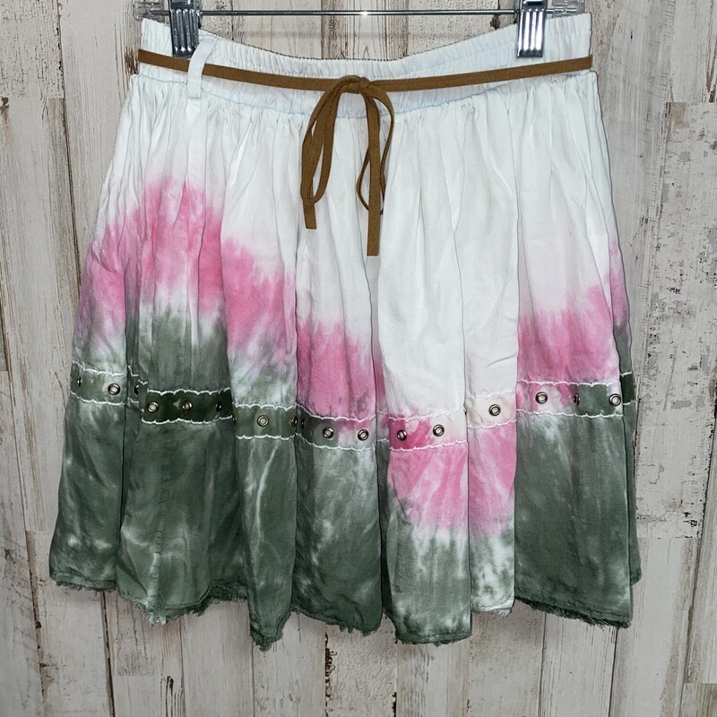 NEW 14 Pink Dye Skirt, Pink, Size: Girl 10 Up
