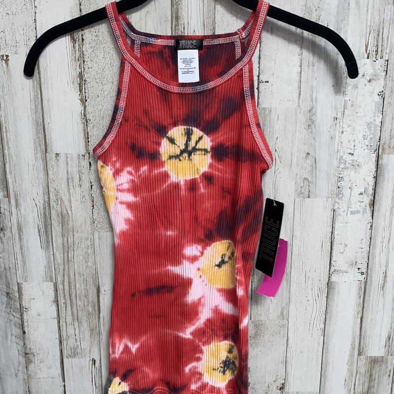 NEW 16 Red Dye Tank, Red, Size: Girl 10 Up