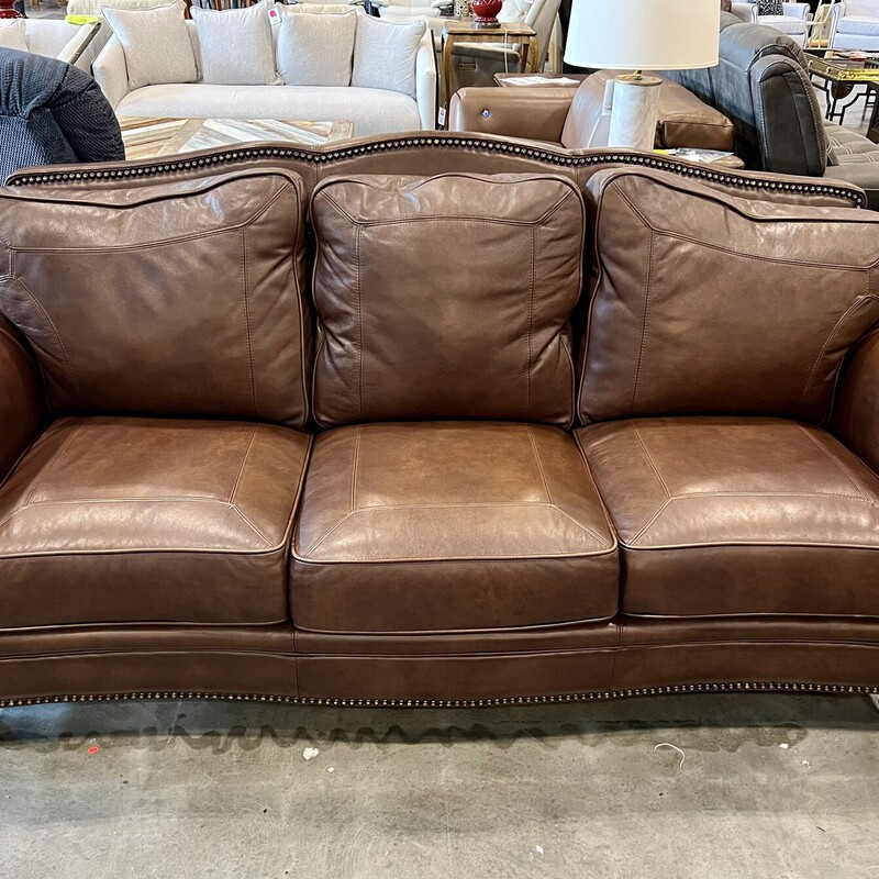 AZ. Leather Sofa