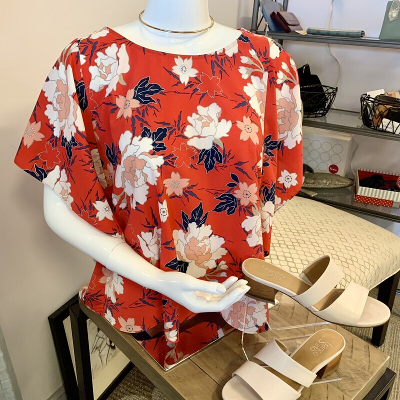 Zara Basic Floral Top