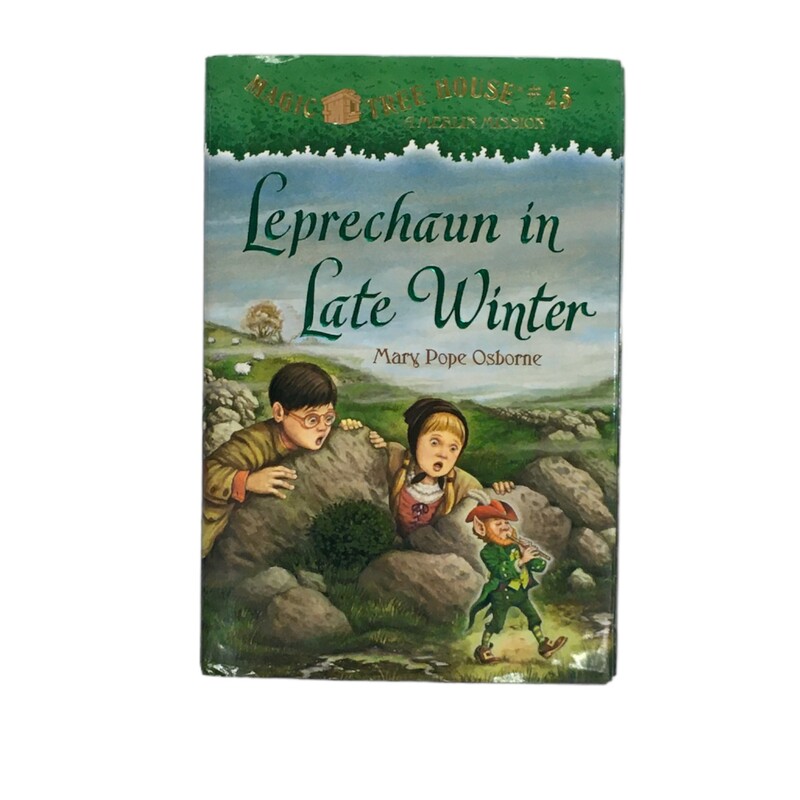 Magic Tree House #43, Book; Leprechaun In Late Winter

Located at Pipsqueak Resale Boutique inside the Vancouver Mall or online at:

#resalerocks #pipsqueakresale #vancouverwa #portland #reusereducerecycle #fashiononabudget #chooseused #consignment #savemoney #shoplocal #weship #keepusopen #shoplocalonline #resale #resaleboutique #mommyandme #minime #fashion #reseller                                                                                                                                      All items are photographed prior to being steamed. Cross posted, items are located at #PipsqueakResaleBoutique, payments accepted: cash, paypal & credit cards. Any flaws will be described in the comments. More pictures available with link above. Local pick up available at the #VancouverMall, tax will be added (not included in price), shipping available (not included in price, *Clothing, shoes, books & DVDs for $6.99; please contact regarding shipment of toys or other larger items), item can be placed on hold with communication, message with any questions. Join Pipsqueak Resale - Online to see all the new items! Follow us on IG @pipsqueakresale & Thanks for looking! Due to the nature of consignment, any known flaws will be described; ALL SHIPPED SALES ARE FINAL. All items are currently located inside Pipsqueak Resale Boutique as a store front items purchased on location before items are prepared for shipment will be refunded.