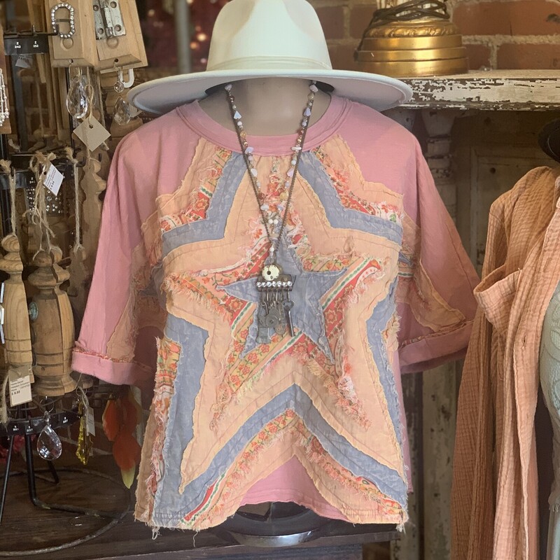 These STUNNING tops are high quality and oh so comfy! We just love the layers of stitched fabric in the stars!