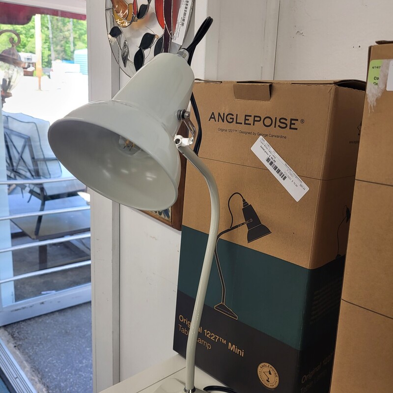 Linen White Table Lamp