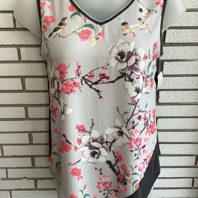 S/l Top Flowered Frnt