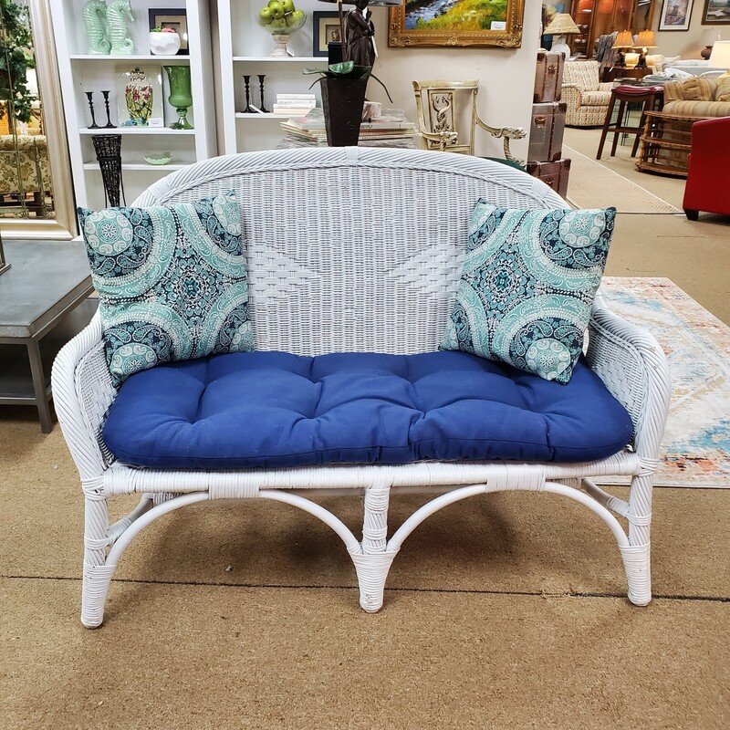 Wicker Loveseat