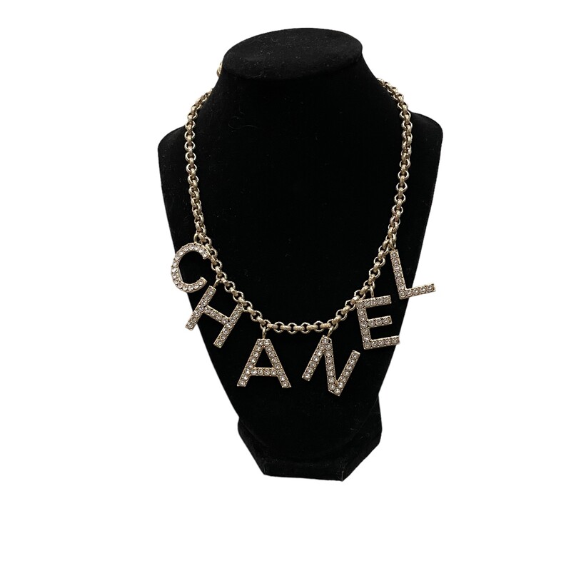 Chanel Letter Necklace
