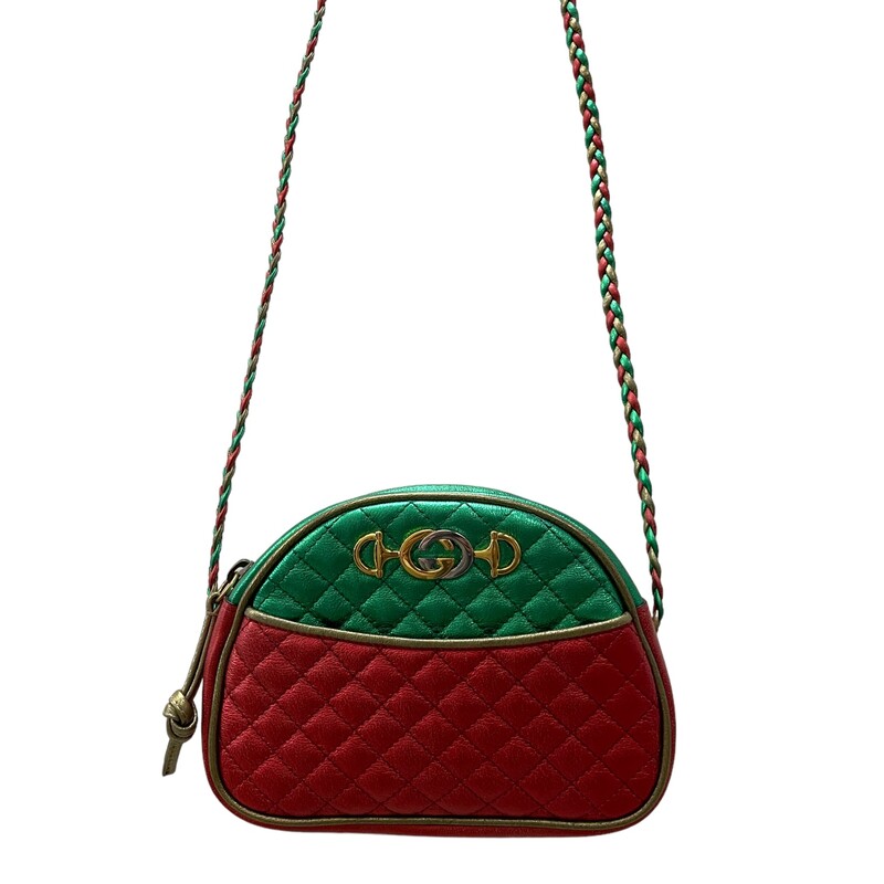 Gucci Trapunatat Red/Gree, -, Size: Mini