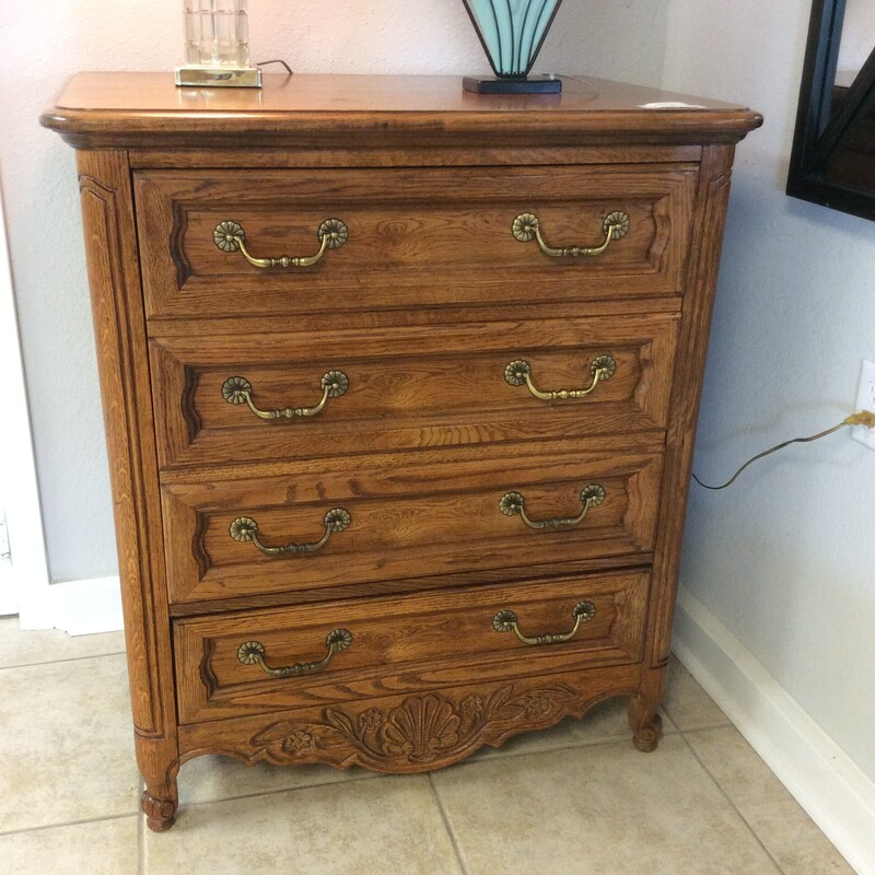 This is a beautiful tiger oak antique Hickory Cabinet. This cabinet has 1 drawer and a cabinet with 1 shelf.