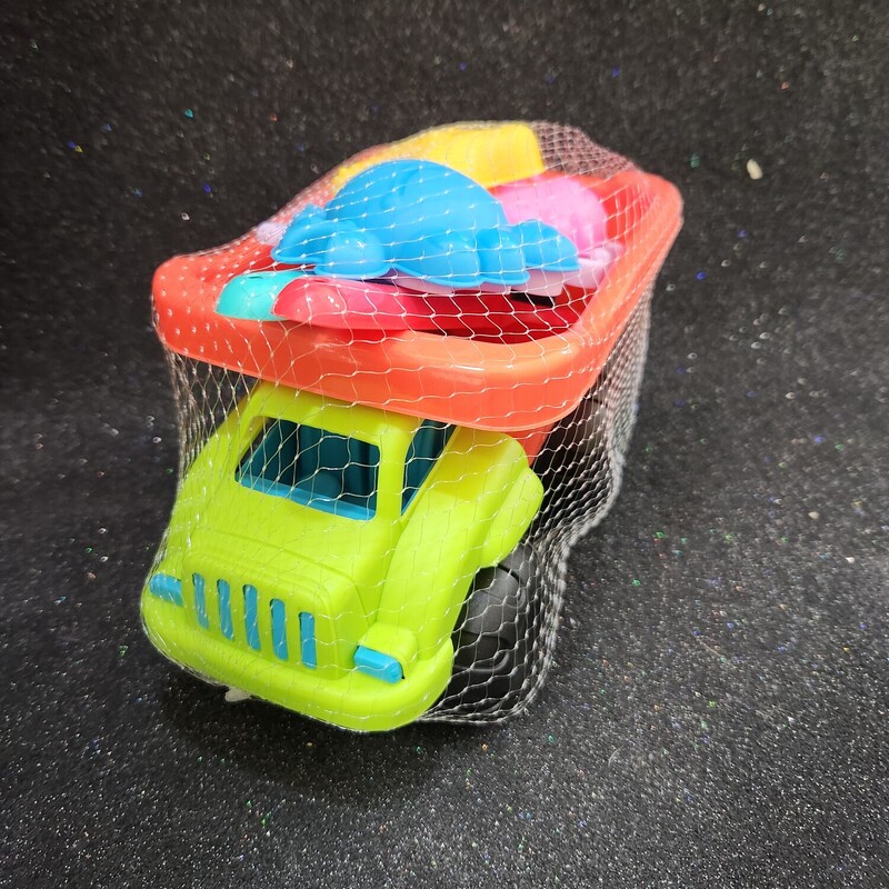 Truck And Sand Toys, 3+, Size: Sand Toy