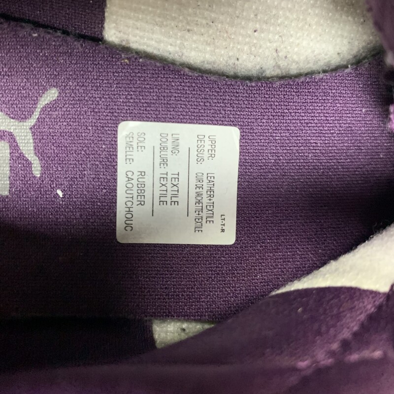 Puma, Purple, Size: 8.5