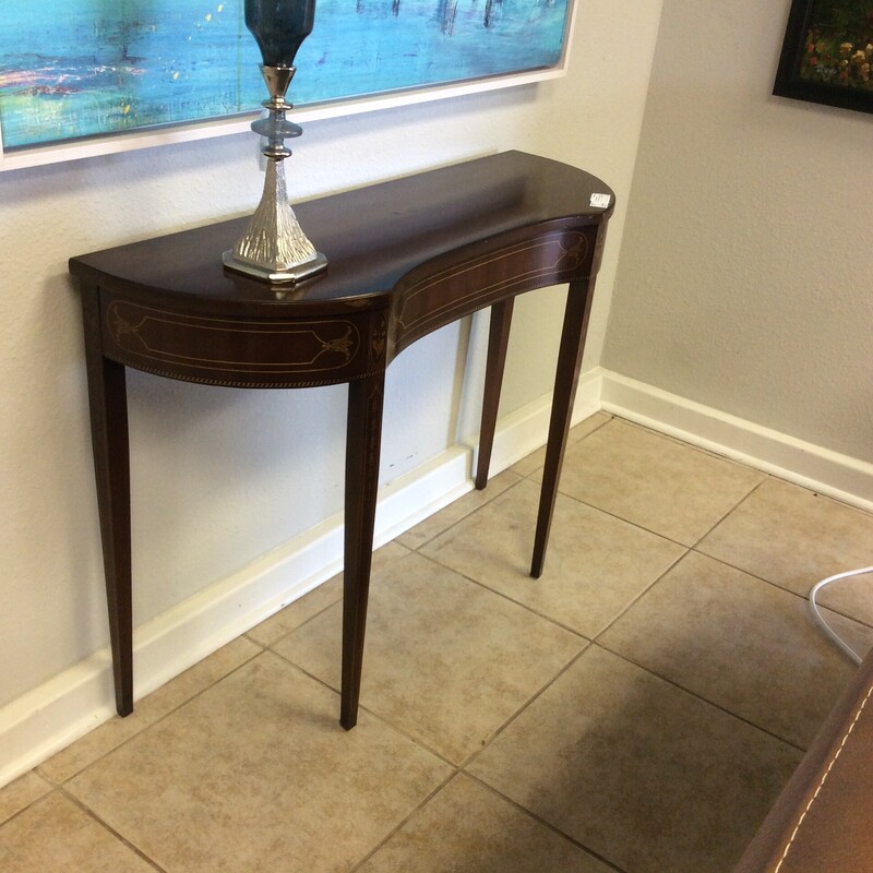 This is a very nice walnut Drexel Entry Table.