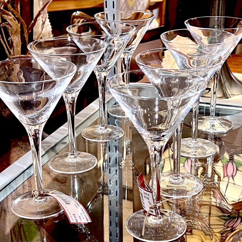 Glasses Martini,
Size: Set 4

Second set of 4 available item #6692