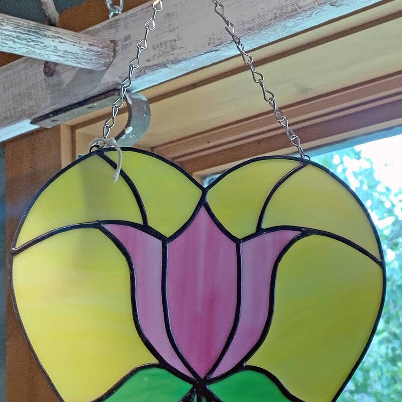 Tulip Stained Glass Hange