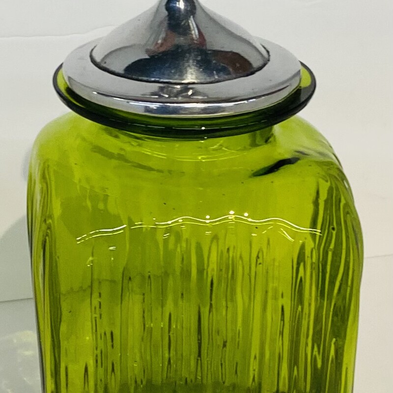 Glass Canister Metal Lid