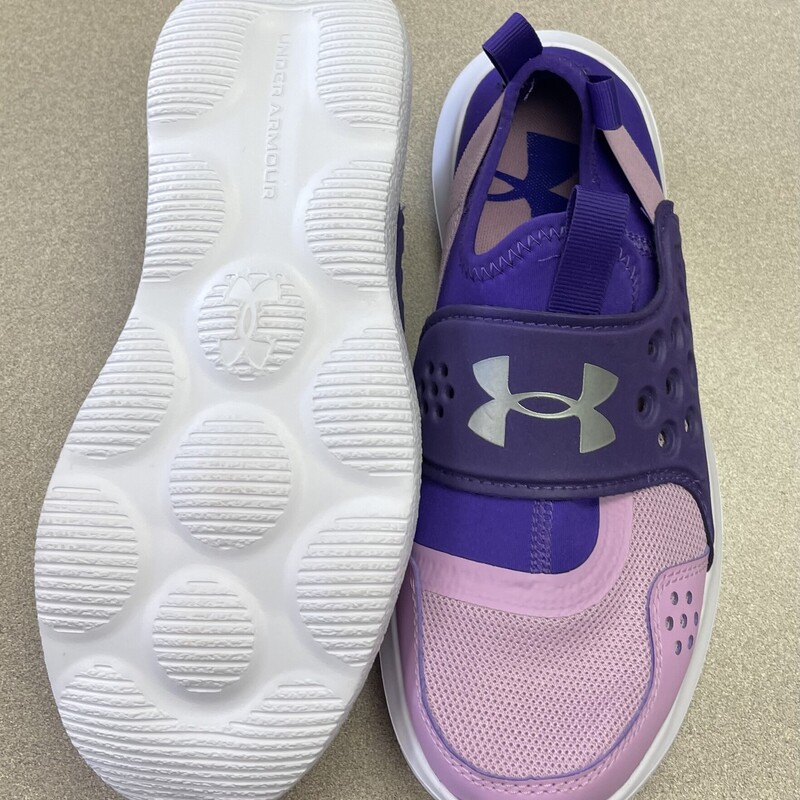 Under Armour Shoes, Purple, Size: 5Y<br />
NEW